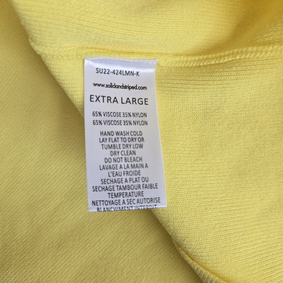 New Solid & Striped The Kai Lemonade Skirt NWT XL - Picture 10 of 11